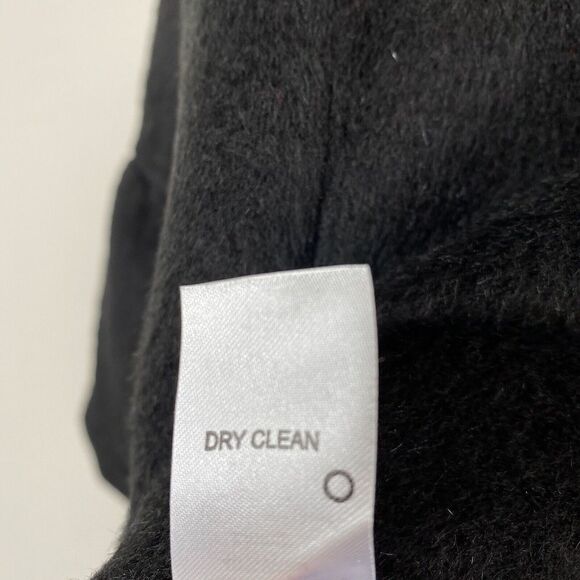 JESSICA LONDON Jacket Womens 14W Black Wool-Blend Bell Sleeve NEW Soft Plush - Picture 9 of 9